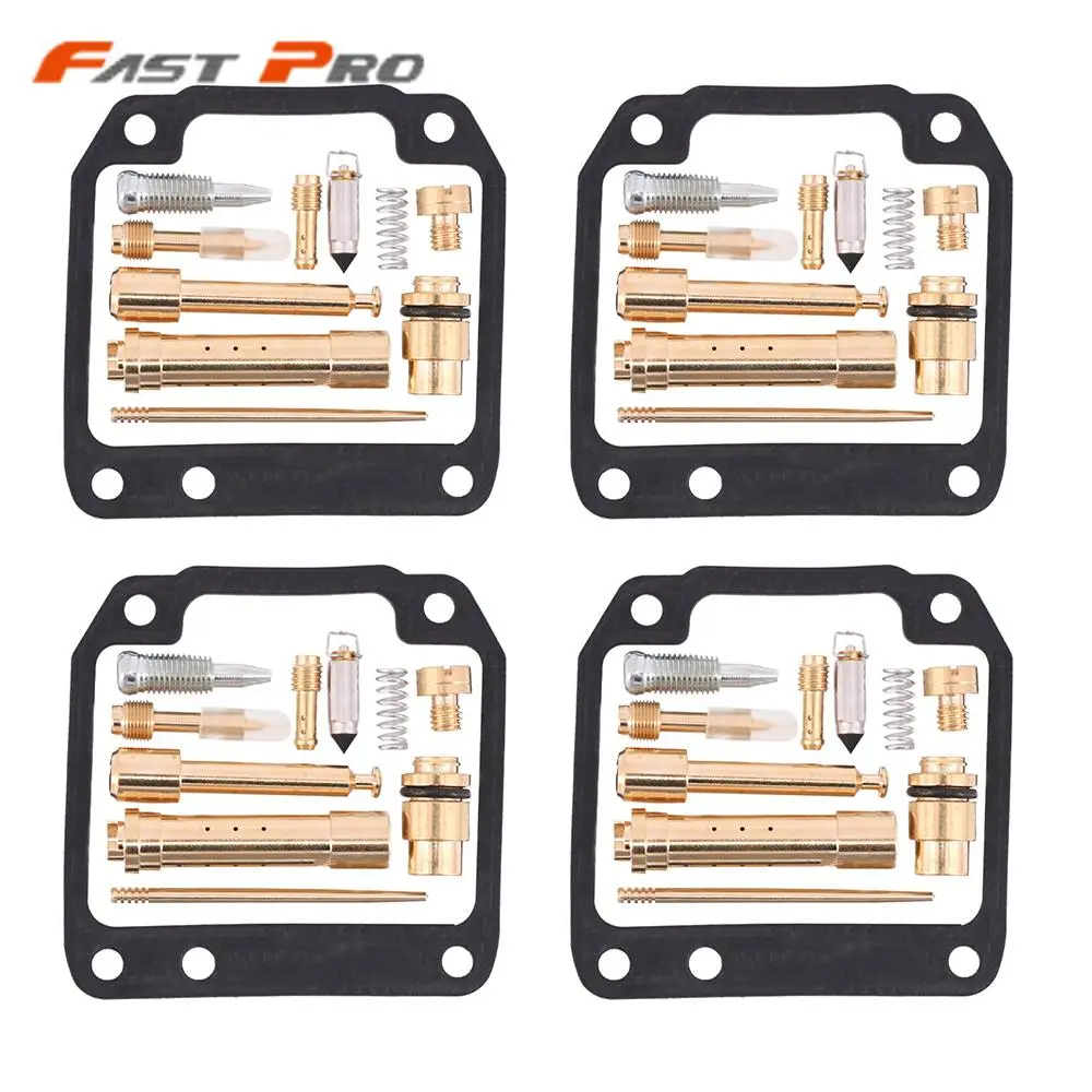 

4 Set Motorcycle Carburetor Repair Kit For YAMAHA XJR400 XJR 400 1994 1995 1996 1997 1998 1999 Carburador Moto