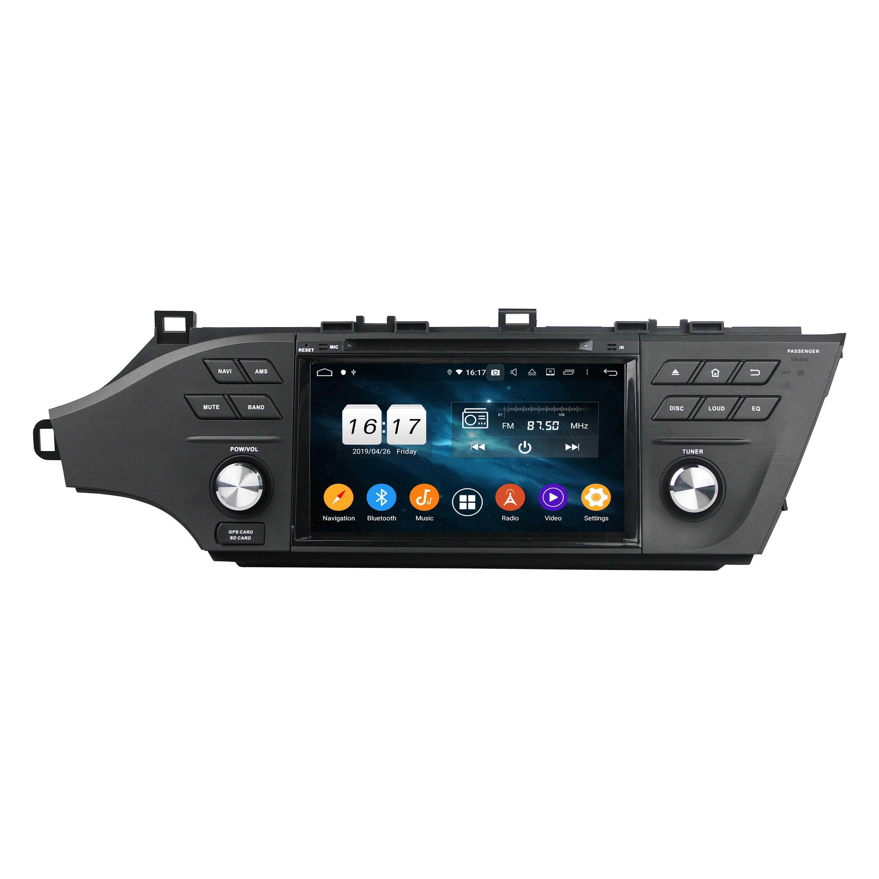 

KLYDE 8" 2 Din 8 Core Android 9.0 Car Multimedia Player For Toyota Avalon 2015-2016 Car DVD Player Radio Stereo 1024*600 Audio