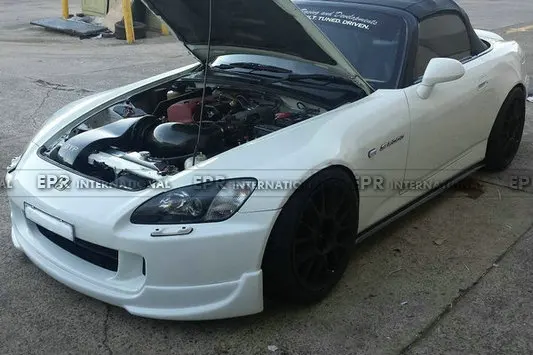 FRP передняя губа для Honda S2000 2003-2006 AP2 JDM стиль углеродного волокна/стекловолокна передняя губа тела комплект тюнинг отделка для S2000 Racing