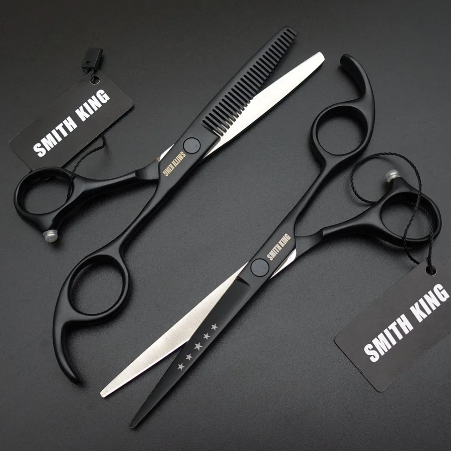 6 дюймов Профессиональные парикмахерские ножницы, резка и истончение ножницы парикмахерские ножницы+ наборы