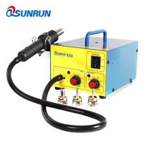 850 Hot Air Gun Air Soldering Station SMD Rework Station Lead Free Mobile Circuit Board Rework Station