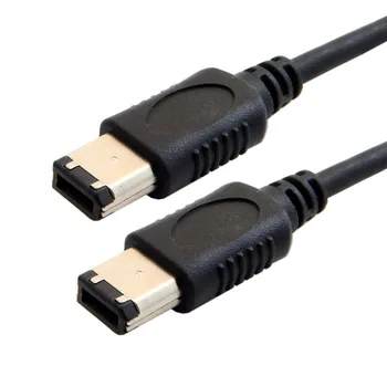 

1.5M 6 Pin 6pin IEEE 1394 IEEE 1394 Firewire 400 6 6 iLink Cable IEEE 1394 1.5M Black