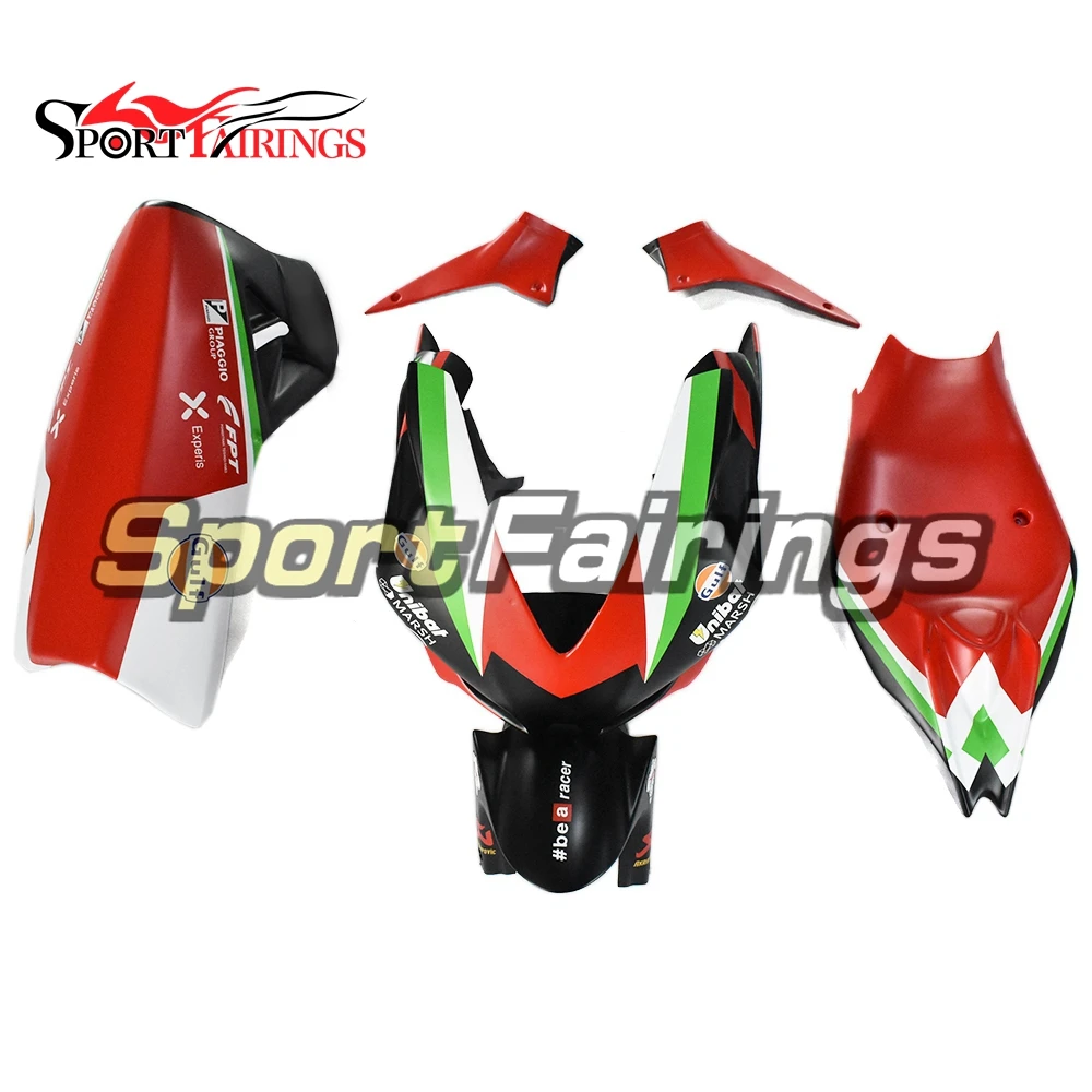 2010 2015 RSV4 1000 полный комплект обтекателей из стекловолокна для Aprilia 2011 2012 2013 2014