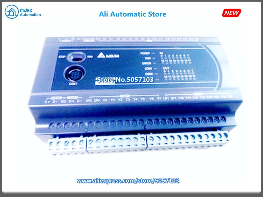 DVP52EX211TR 52 точки хост 24DI 8NPN DI+ 8 реле 2 способ 20 к Выход DC источник питания