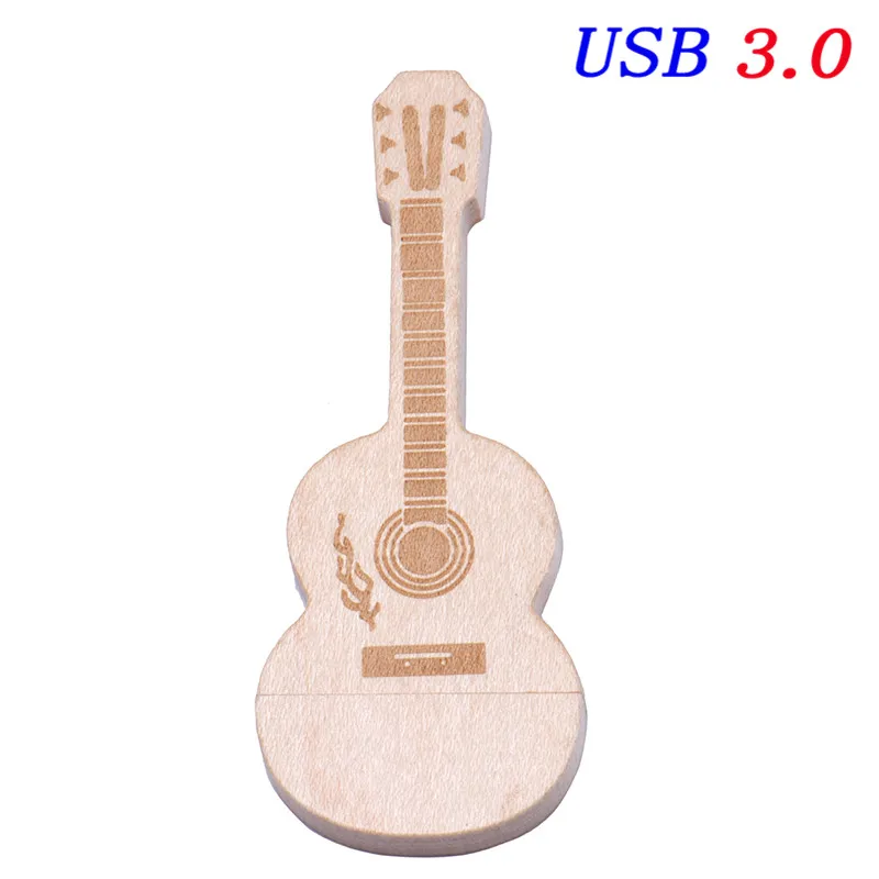 JASTER(10 шт бесплатный логотип) деревянная гитара скрипка usb флэш-накопитель сердца Флешка 4 ГБ 16 ГБ 32 ГБ 64 ГБ 128 ГБ логотип клиента - Цвет: A