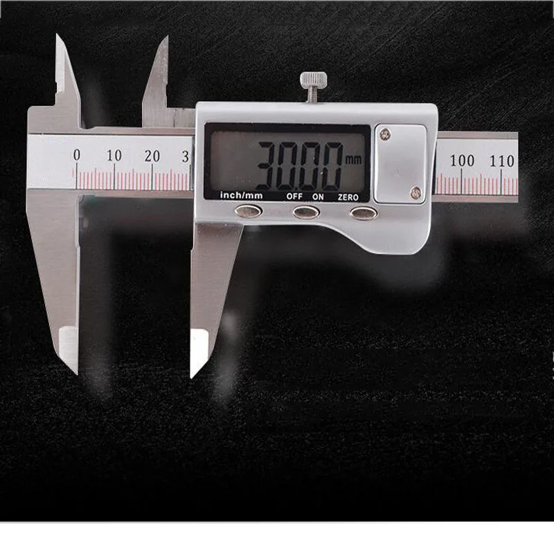 150mm Digital Electronic Caliper LCD HD Digital Display Vernier Caliper Stainless Steel Scale Caliper Micrometer Micrometer