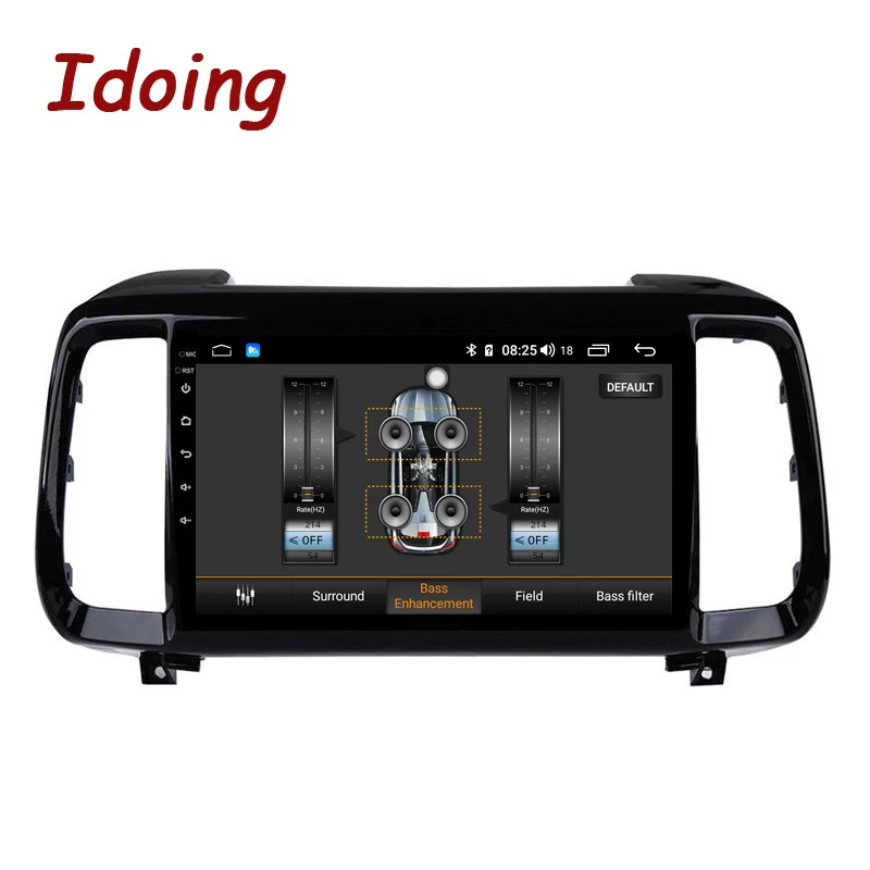 Top Idoing 9"4G+32G Octa Core Car Radio Multimedia Android 8.1 8,1 Video Player Navigation GPS For Hyundai IX 35 2018 2019 NO 2 DIN 2