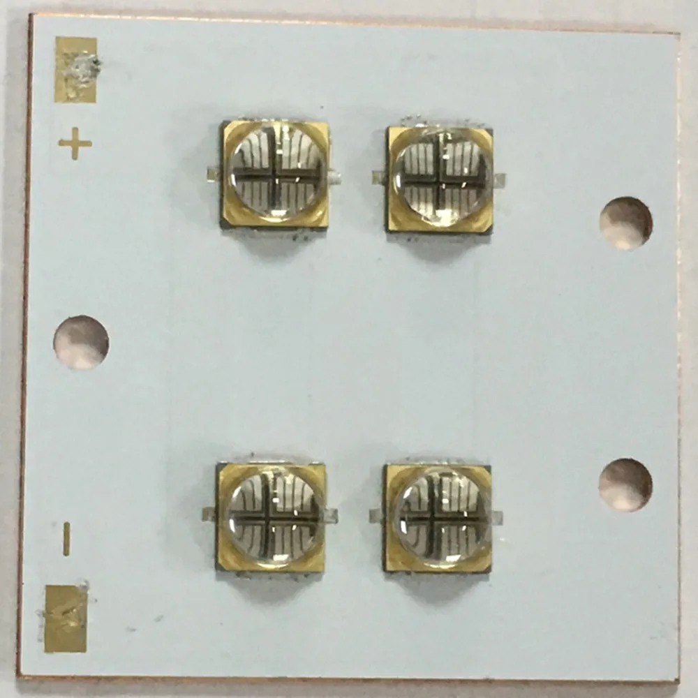 6565 UV LED модуль для 3D принтера 40 Вт высокомощный фиолетовый нм|uv 380nm|board boardboard led |