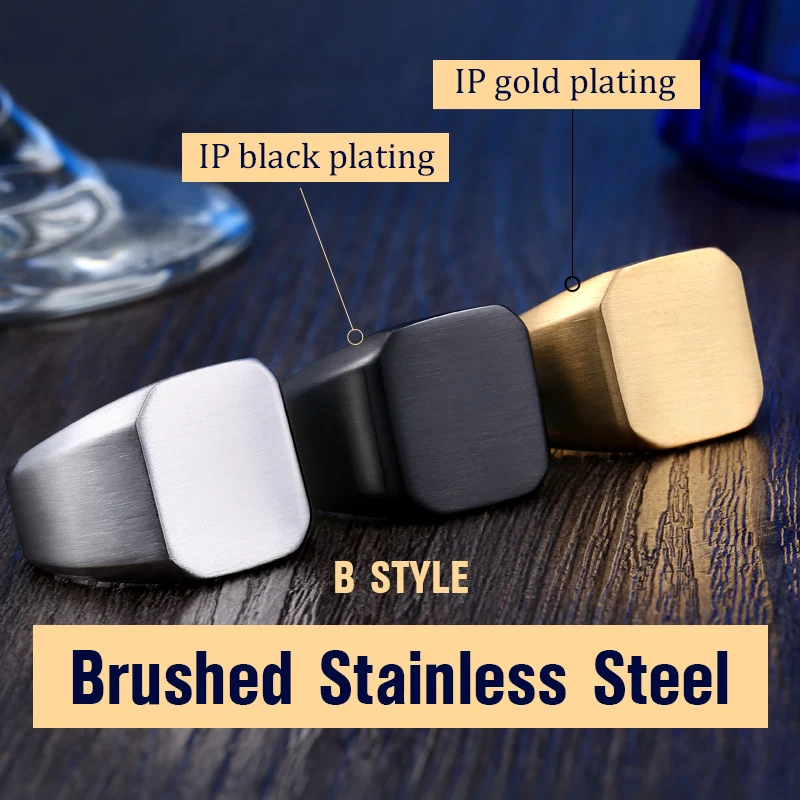 Байер новый магазин 316L из нержавеющей стали кольцо для байкеров мужчин