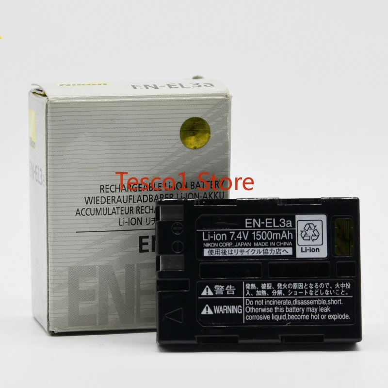 Для Nikon D100 D50 D70 D70S SLR Камера EN-EL3A EL3 батарея 1400mA запасные части