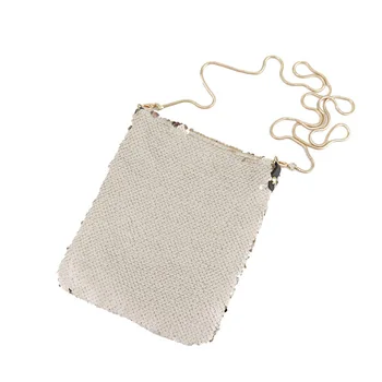 

Korean version of the personalized beads sequined messenger bag fashion mermaid sequin shoulder bag simple wild chain small bag