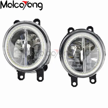 

For Toyota Allion 2/ii 2007 2008 2009 2010 Car LED Bulb Fog Light + Angel Eye Daytime Running Lamp DRL 4000LM 12V