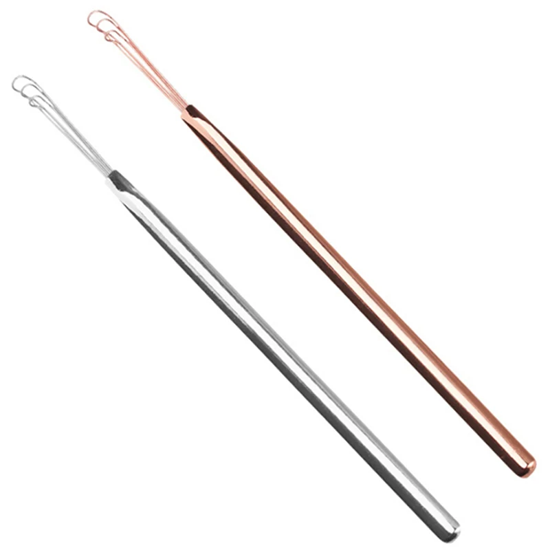 Portable Stainless Steel Ear Pick Cleaner Dig Ear Curette Tools Digging Earpick Cleaner Ear Spoon Ear Cleaning Tool Health Care