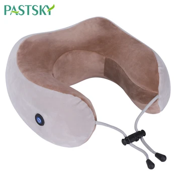 

Electric U Shape Massage Pillow Neck Kneading USB Charge Car Office Travel Portable Adjustable Cervical Support Relieve Fatigue