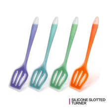 Прорезной силиконовый Тернер с кухонной Accessories-1pcs