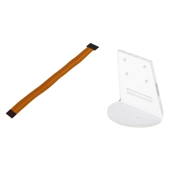 

Camera Cable for Raspberry Pi Zero V1.3 (15cm) & Acrylic Holder Camera Mount Bracket for Raspberry Pi 3 B+/ 3 Mounting Bracket