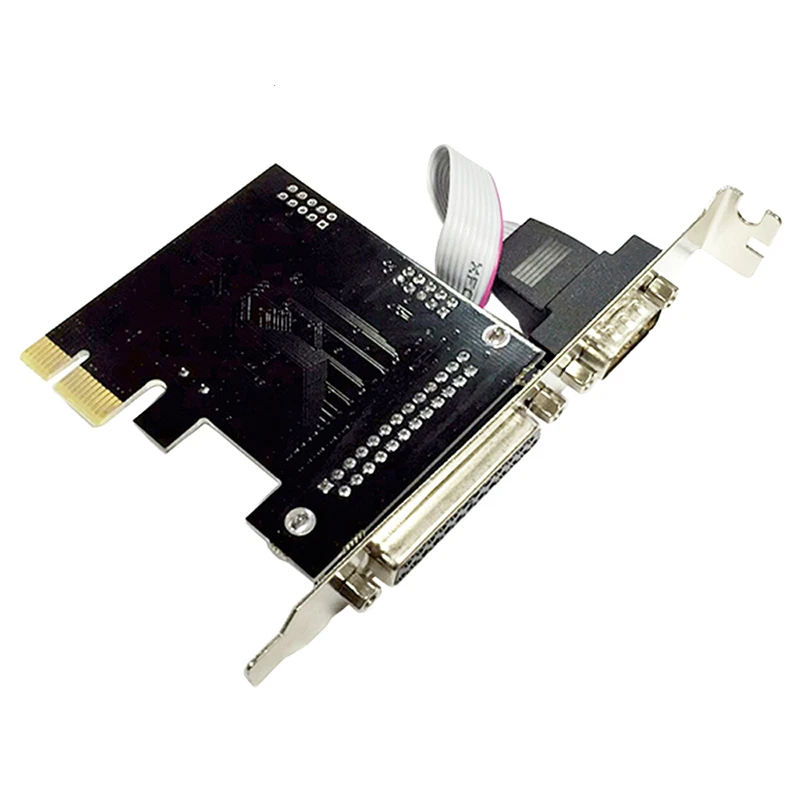 PCI Express 1X в один последовательный один параллельный порт карты расширения I/O Райзер-карта PCIe TXB069