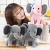 New Cute Cartoon Elephant with Long Nose Plush Doll Baby Sleep Toy Children Gift Soft Doll Cushion Sofa Pillow Gifts Party Decor 1