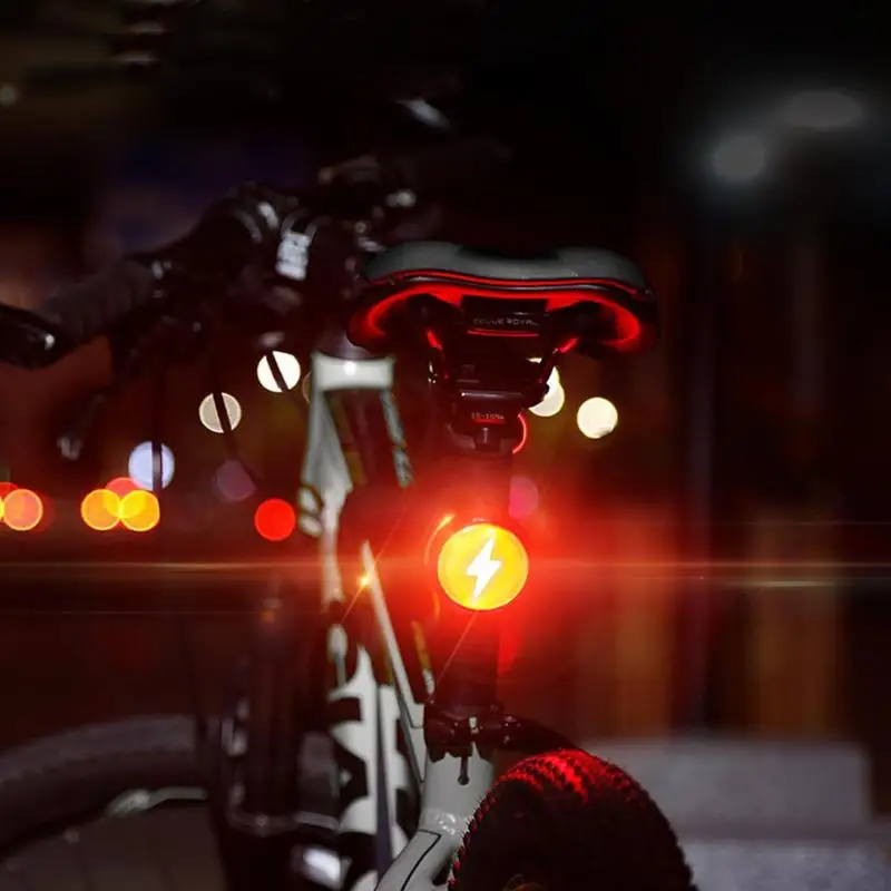 

Bicycle Tail Light USB Rechargeable 5 Modes Night Jogging Cycling Lamp