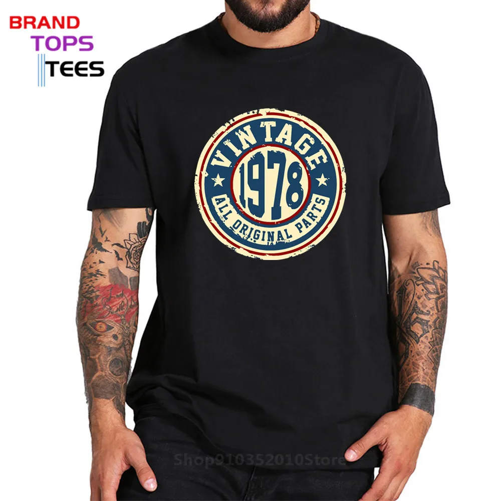 Camisetas Ретро стиль классический 40 й подарок на день рождения 1978 все оригинальные