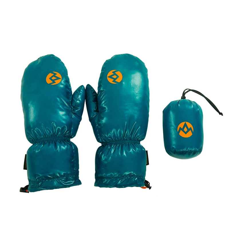 

Thermal Gloves Windproof 1 pair Nylon Mittens Hand Outdoor Hiking Camping Ultralight Winter