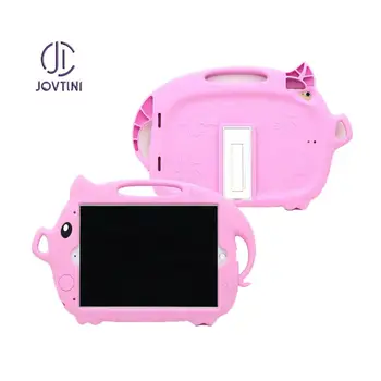 

For iPad Air 2019/Air 3/Pro 10.5 2019 Kid Shockproof Tablet Cover Medical Grade Silicon Cartoon pig Case For iPad Pro 10.5 Case