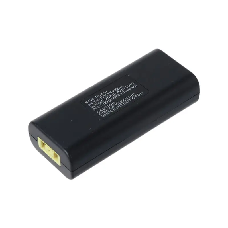 DC usb type C мужское зарядное устройство конвертер адаптер разъем для lenovo Dell, HP, ASUS ноутбук адаптер 20 в 3.25A квадратная вилка женщина