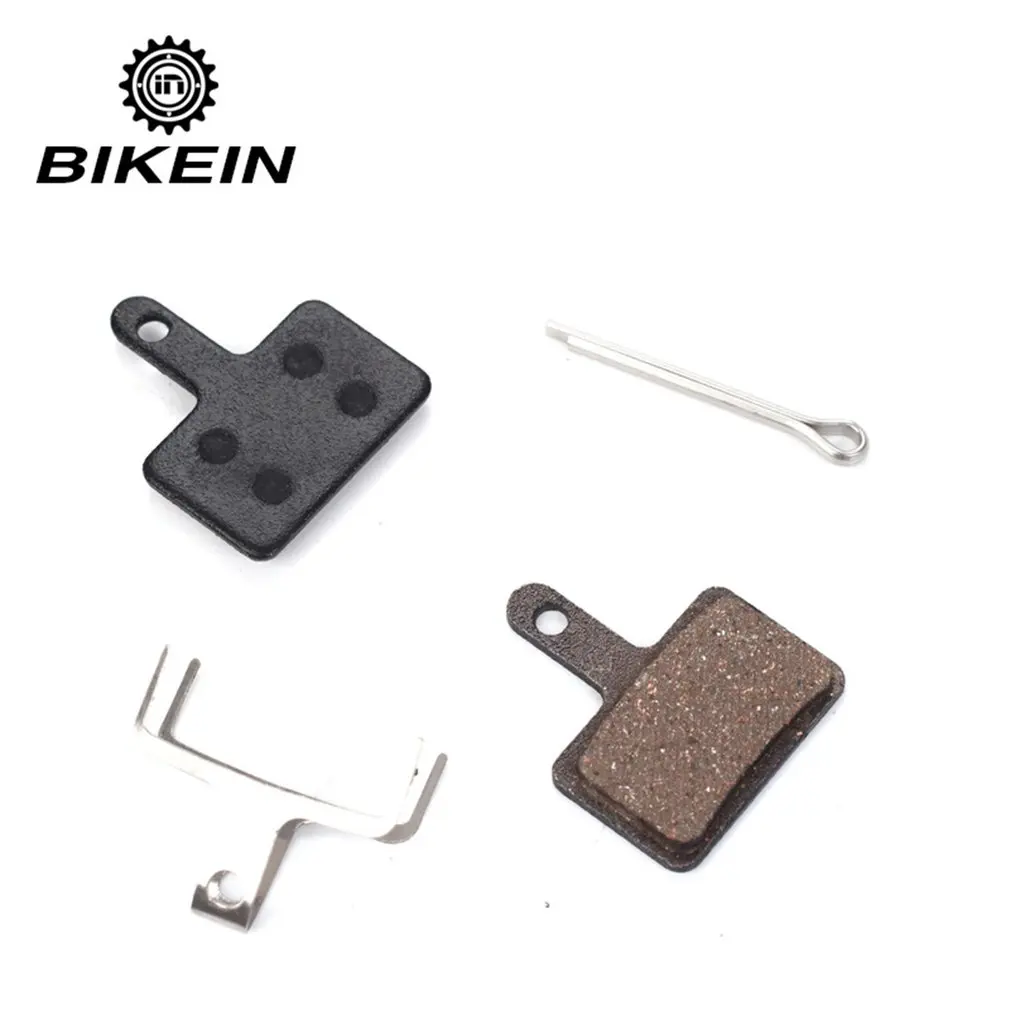 BIKEIN P01BP 2 шт. металлический резиновый велосипед дисковые Тормозные колодки Профессиональный Горный велосипед фрикционные диски для Shimano M375