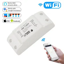 Smart Wifi Switch 220V Tuya Smart Home Light Sensor Switch Automatic Auto On Off Circuit Breaker Lampada Wifi Alexa Google Home