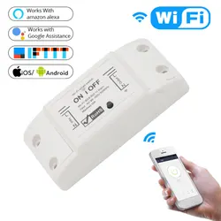 Smart Wifi Switch 220V Tuya Smart Home Light Sensor Switch Automatic Auto On Off Circuit Breaker Lampada Wifi Alexa Google Home