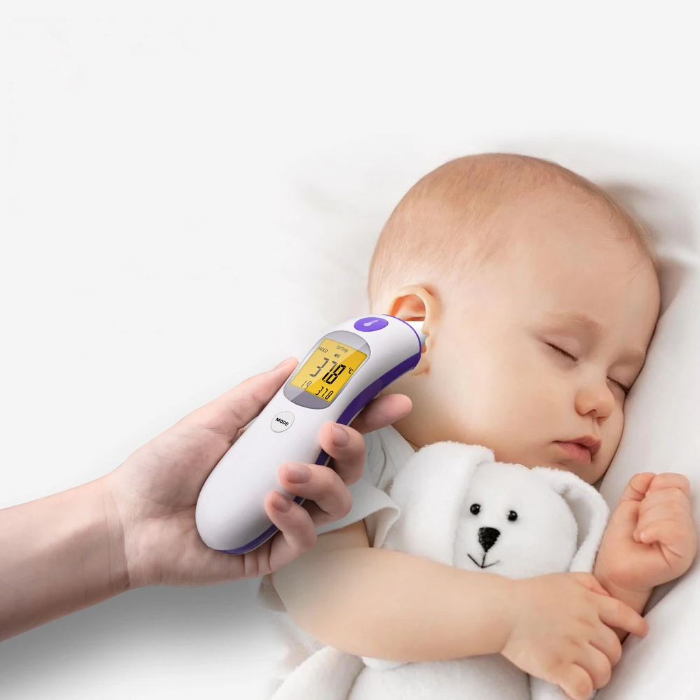 Multifunction Baby / Adult Digital Termomete Infrared Forehead Body Thermometer Non-contact Temperature Measurement Dev