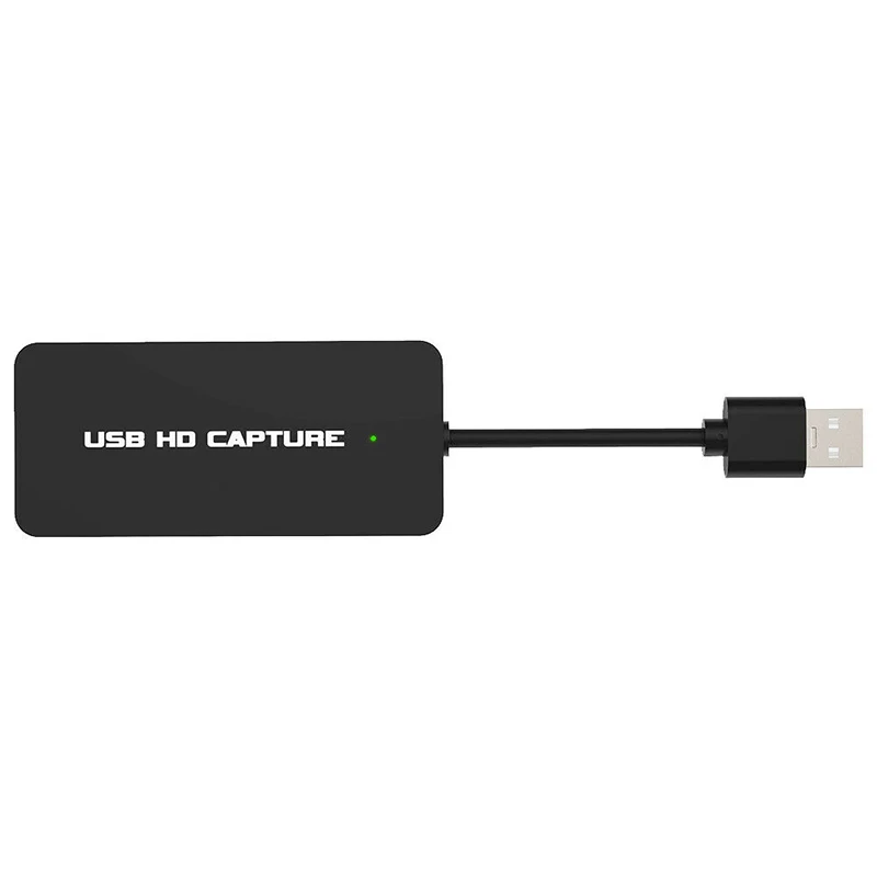 

USB 3.0 HDMI Video Capture 1080P HD HDMI to USB Video Capture Card Dongle Game Streaming Live Stream Broadcast for TV PC