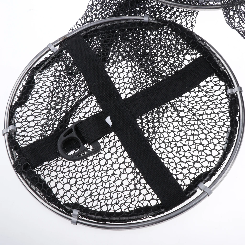 5 Layers Folding Fishing Net Wire Basket Fishing Tackle Cage Fish Storage Net Fishing Equipment with Storage Bag 2m 2.5m