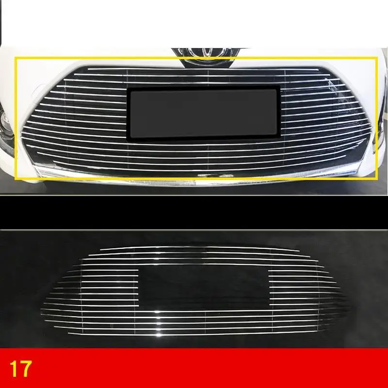 Number 3 Модификация Automovil Авто персонализированный Стайлинг внешний модифицированный аксессуар Автоаксессуары гоночные грили 17 для Toyota Lewin - Цвет: Number 3