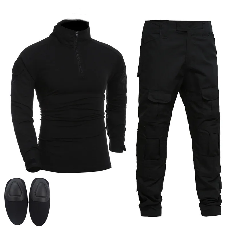 TACVASEN-Men-Tactical-Uniforms-Military-Clothing-Army-Green-Combat-Suit-Sets-Special-Airsoft-T-shirts-Paintball_副本