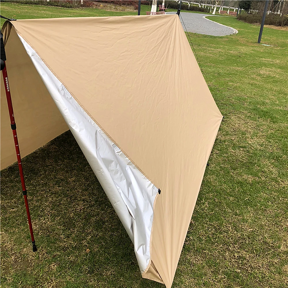 Lixada 9.8ft x 9.8ft гамак кемпинг солнцезащитный навес тент брезент тент навес для наружного туризма альпинизма пикника рыбалки
