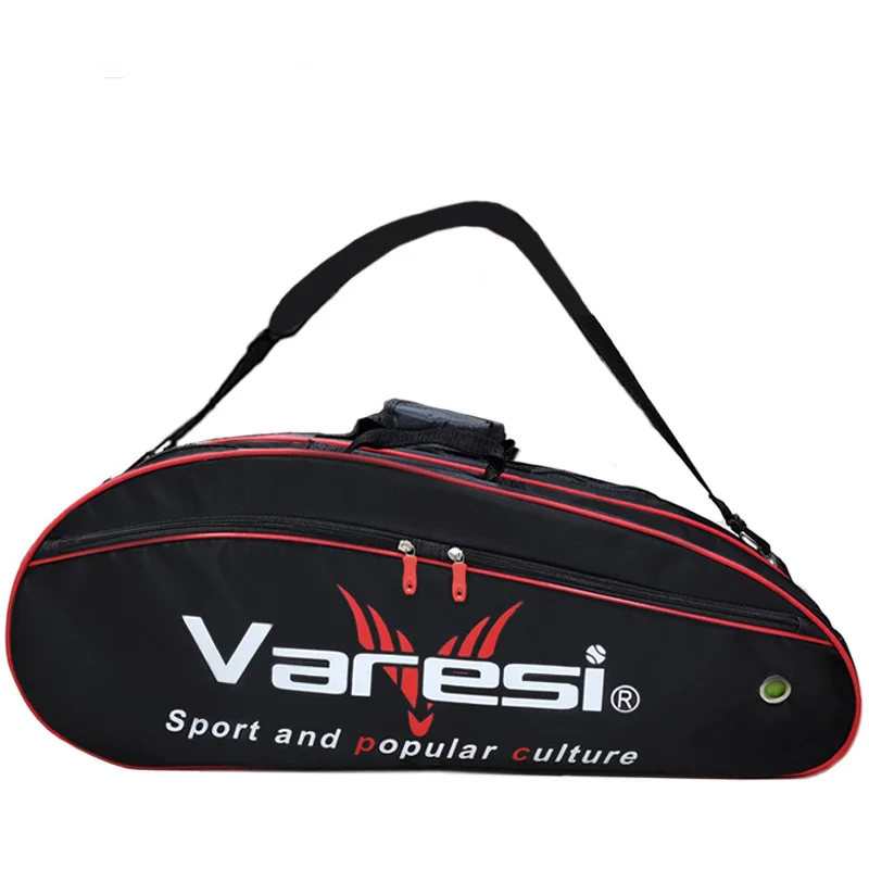 

Badminton Bags 4~6 Rackets Large Capacity With Independent Shoe Bag For Men Women Shoulder Waterproof Badminton Racquet Bags