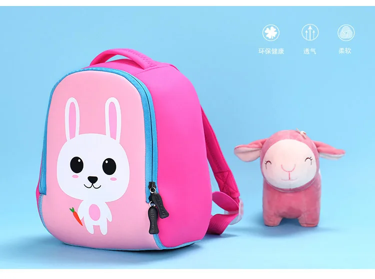 Детские школьные сумки с кроликом из мультфильма, сумки на плечо, рюкзаки для дайвинга, рюкзаки для детей, школьная сумка с логотипом под заказ