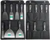 7PCS Putty Knives Set Flex Drywall Knife Paint Scraper Kit 7 Sizes Soft Grip Handle Carbon Steel Blade Canvas Storage Bag Includ 1