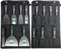 7PCS Putty Knives Set Flex Drywall Knife Paint Scraper Kit 7 Sizes Soft Grip Handle Carbon Steel Blade Canvas Storage Bag Includ 1