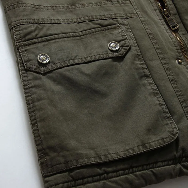 Parka Coat Men Cotton Cashmere Plus Size 7XL 8XL For Winter