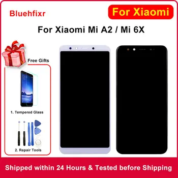 

Original LCD Display for Xiaomi Mi A2 LCD Screen with Frame 10 Touch Replacement Screen for Xiaomi Mi 6X A2 MiA2 Mi6X Lcd Screen