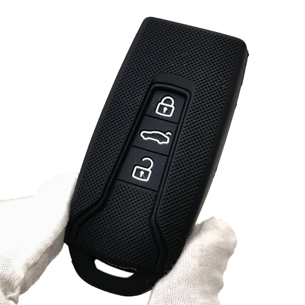 Cover Key Case Holder Fobs Funda Llave for Volkswagen Touareg 2018 2019  2020 2021 3 Button Remote Key Bag - AliExpress