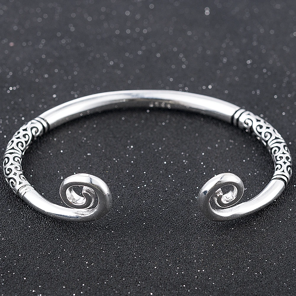 Новые модные женские серебряные кольца скульптура манжета браслет свадебные ювелирные изделия вечерние аксессуары горячий подарок Прямая