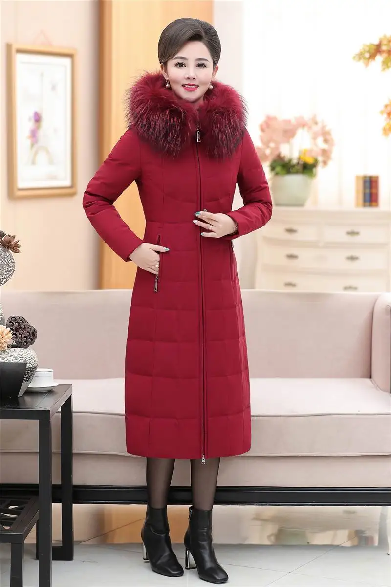 Зимнее женское пальто с капюшоном, Женская парка, 5XL, стеганая куртка, Женская плотная теплая парка, длинная куртка, женская меховая куртка, новинка, модное пальто