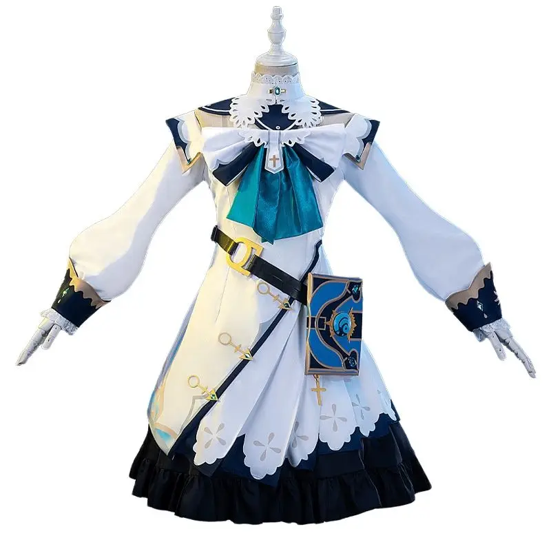 

HoYoverse Game Animation Genshin Impact Barbara Gunnhildr Character Full Set Of Cosplay Two-dimensional Clothing Christmas Gift