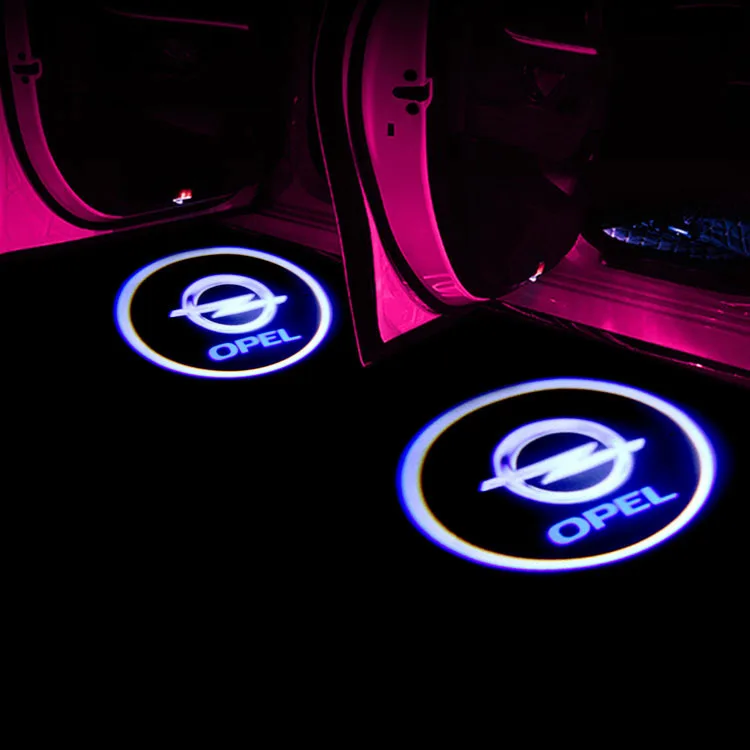 2 шт. Добро пожаловать светильник автомобиля светодиодный Дверь логотип лазерный