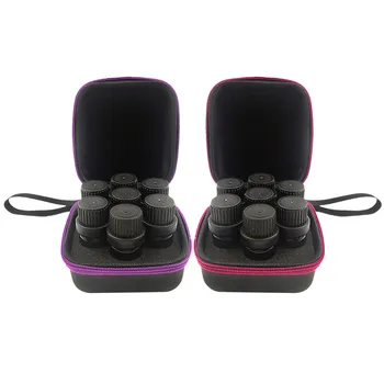 

7 Slots Portable Essential Oils Carrying Case Storage Holder Bag Box Containers Organizer Holds for 5ml Bottles