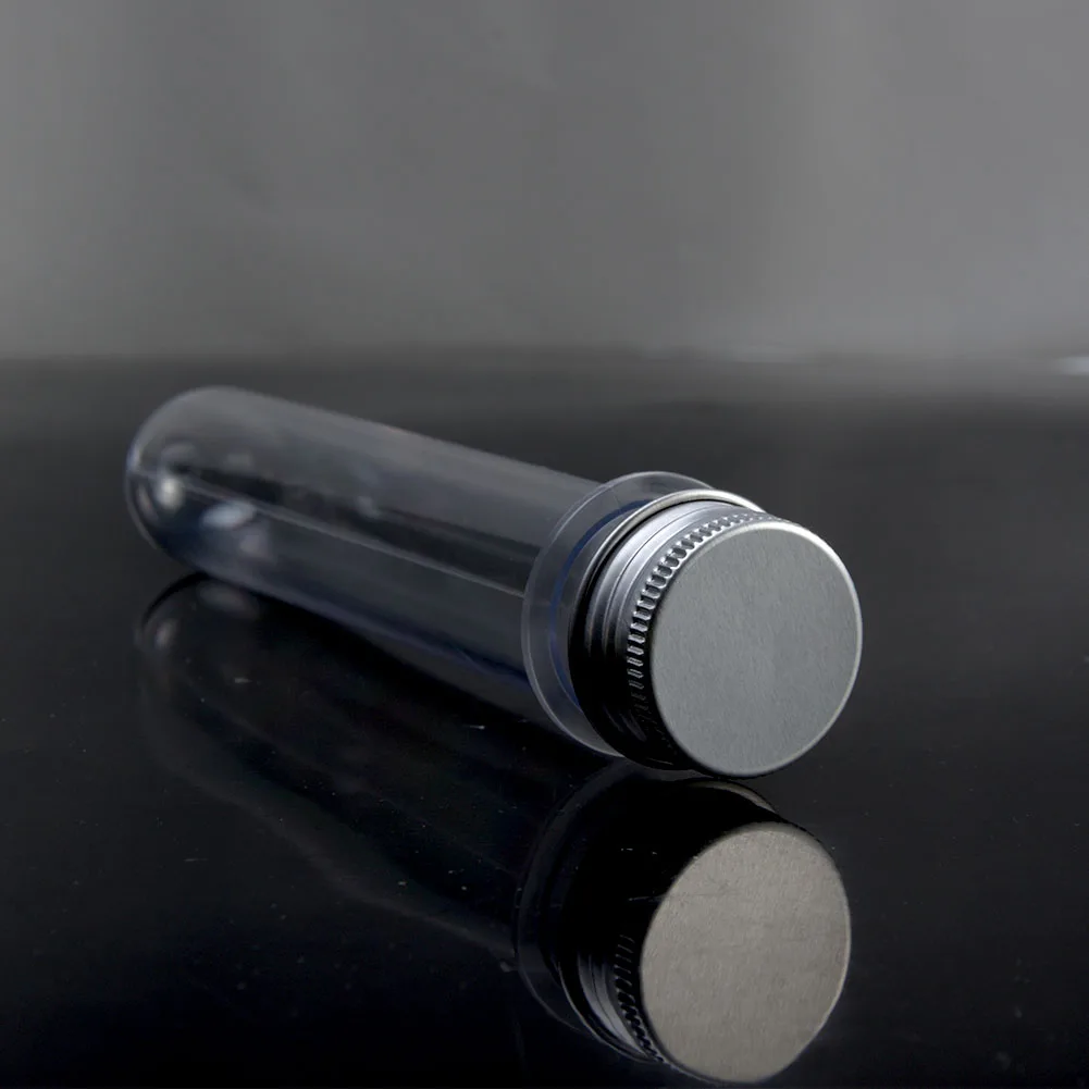 Тестовые пробирки конфеты USB кабель Пластиковые лабораторные гайки бутылки многоцелевой прозрачной крышкой 45 мл 10 шт