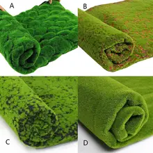 1 м Рождественский Пасхальный соломенный коврик зеленый искусственный газонный ковер поддельный газон домашний сад мох домашний пол DIY Свадебные украшения трава